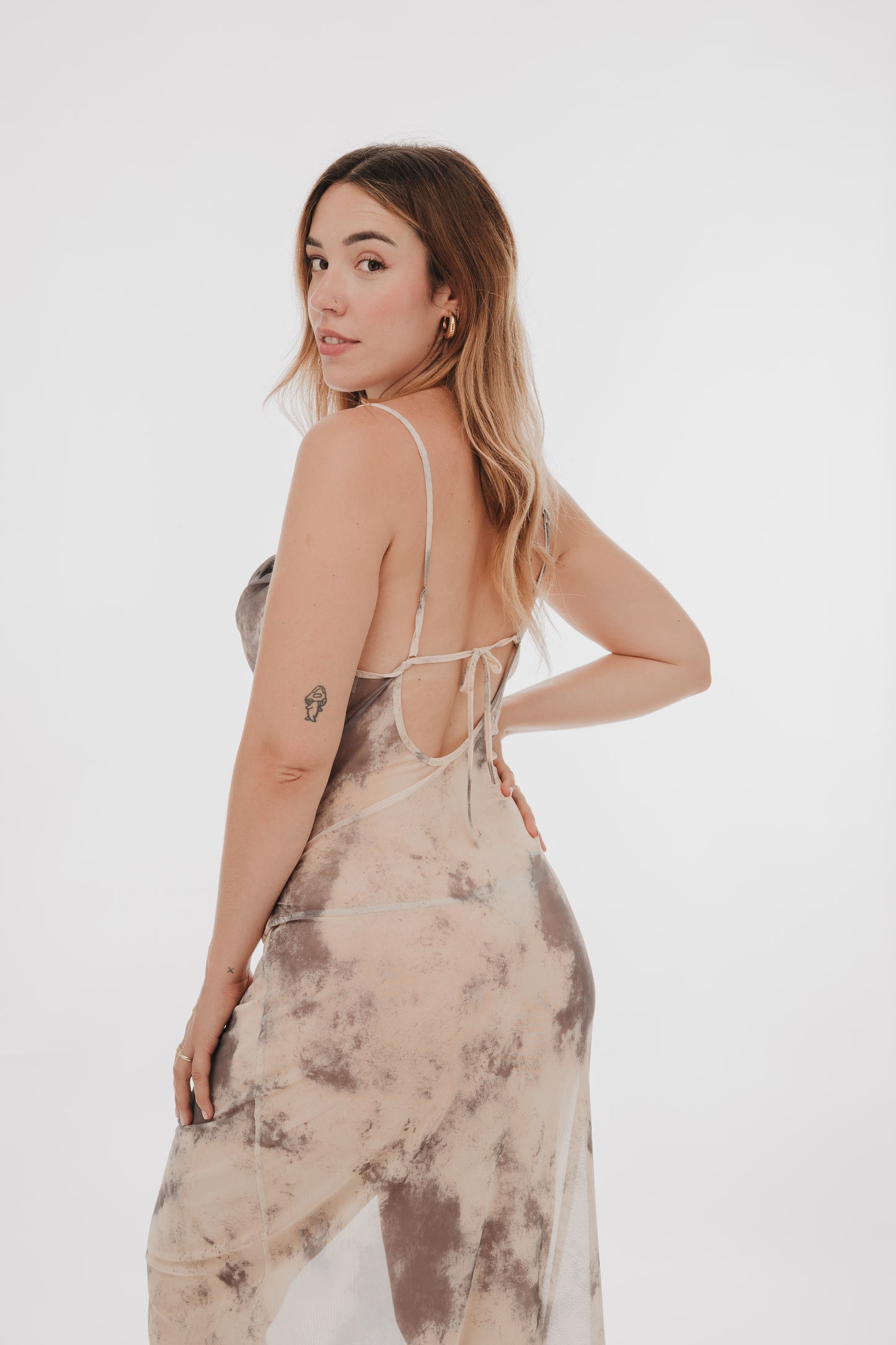 Vestido tie dye