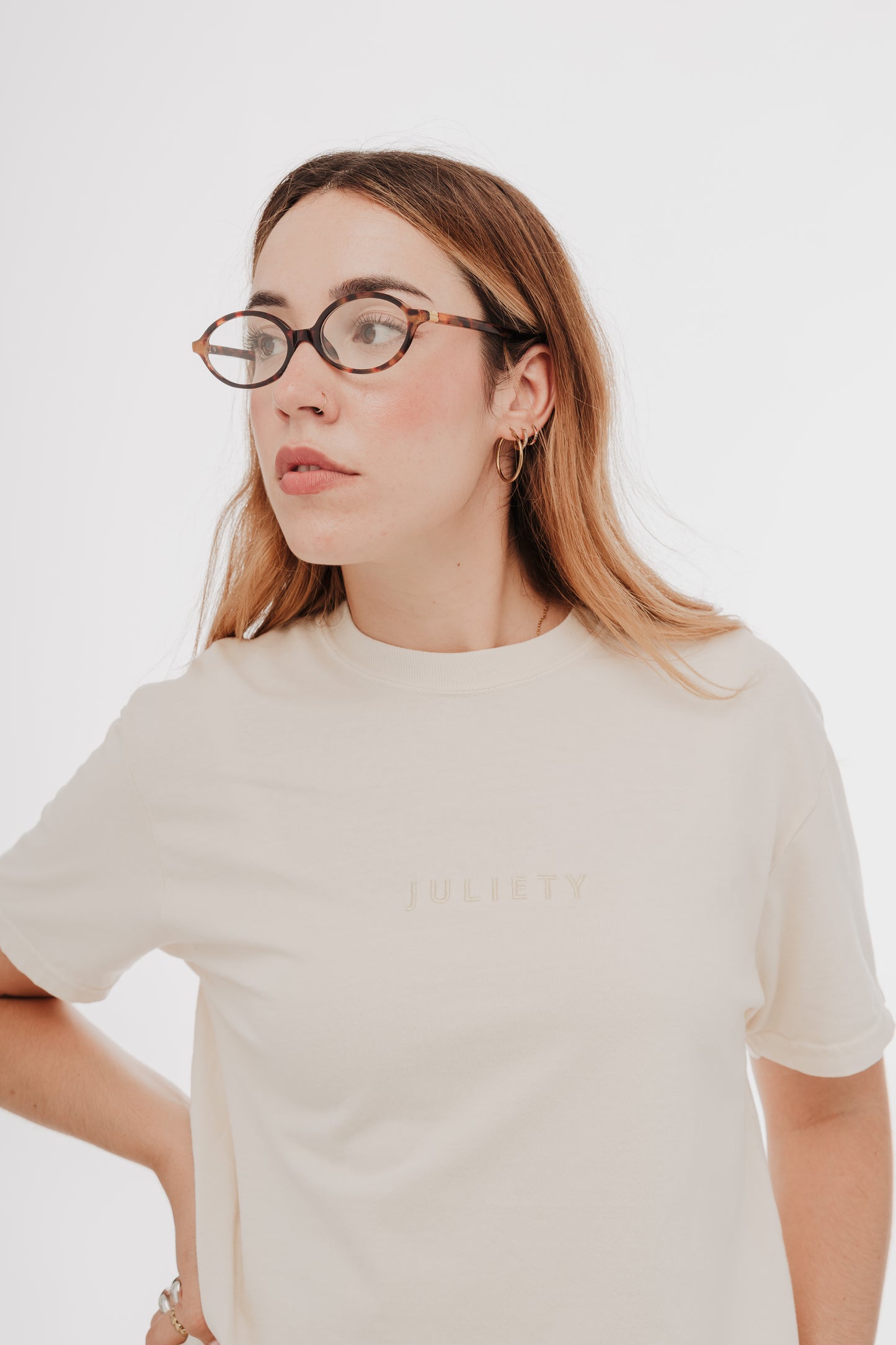 Camiseta gruesa teñida unisex