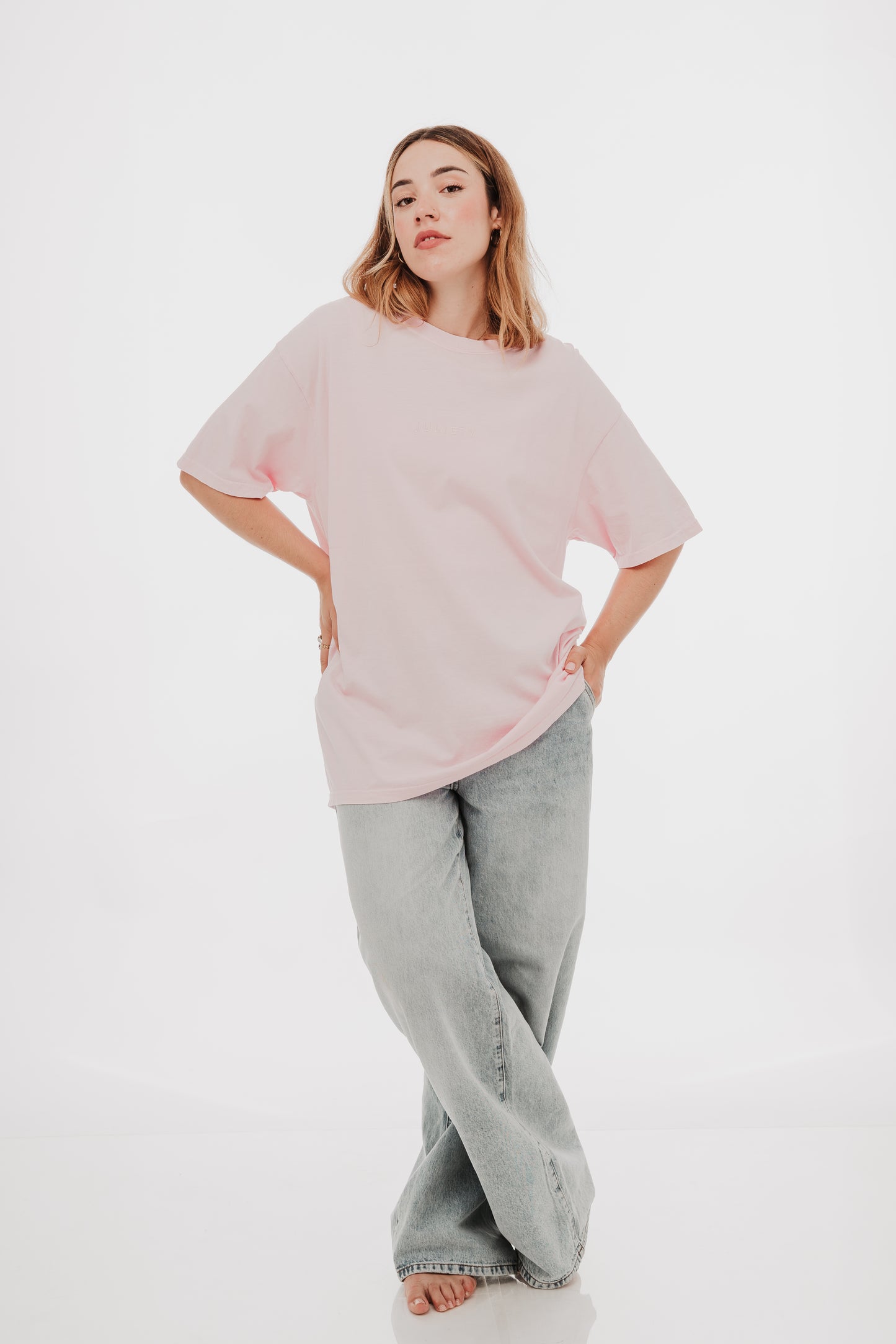 Camiseta gruesa teñida unisex