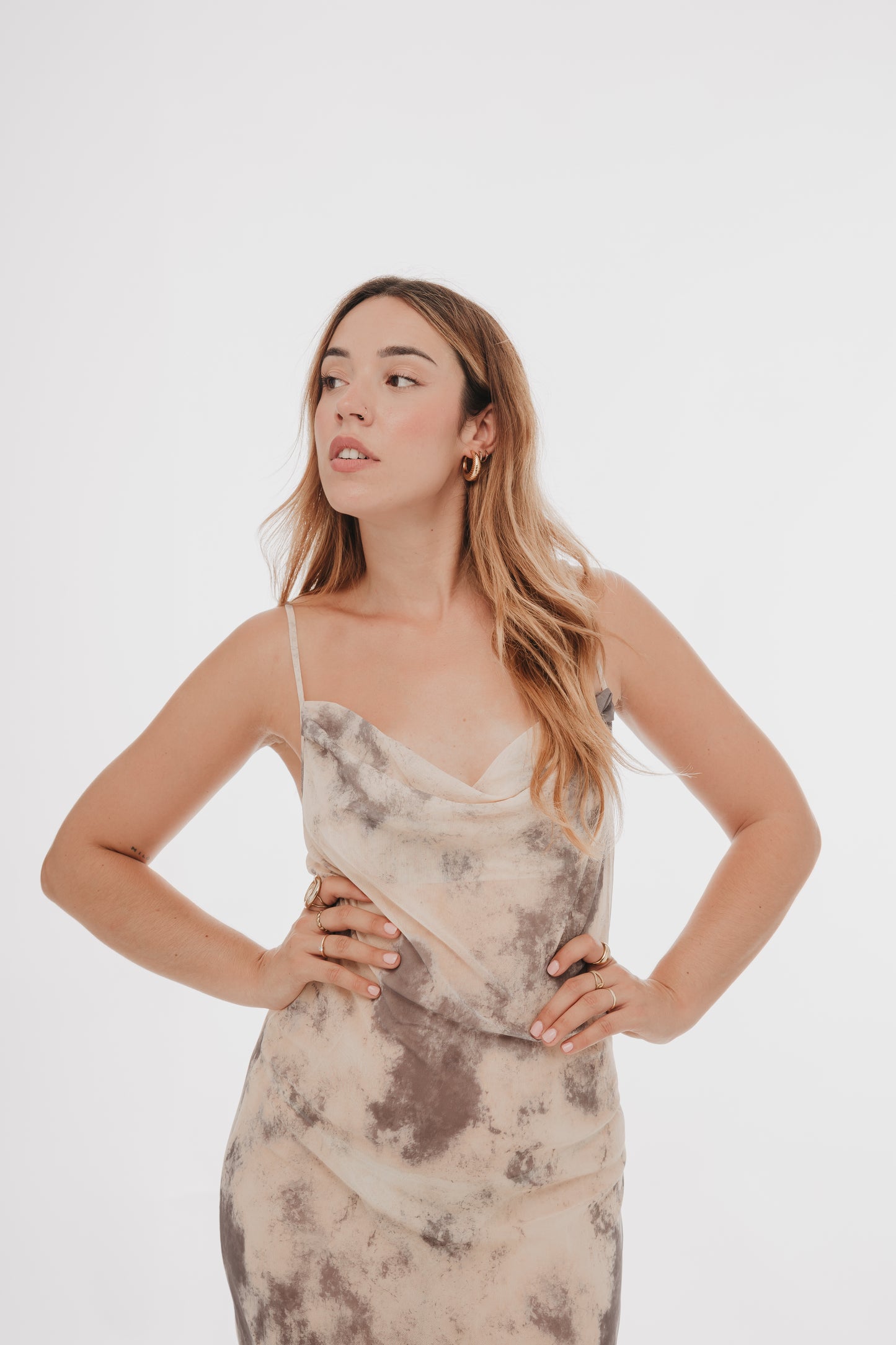 Vestido tie dye