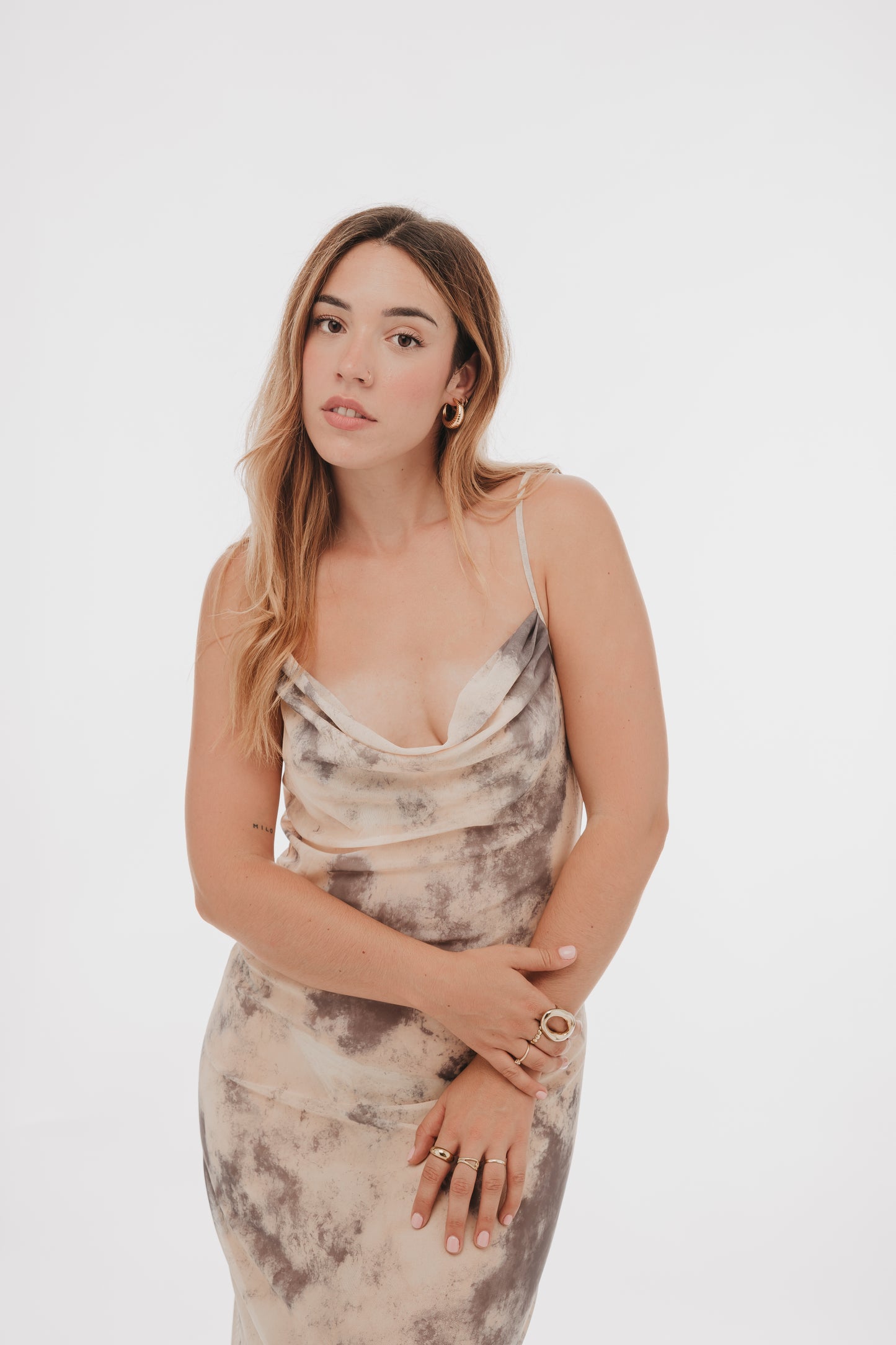 Vestido tie dye