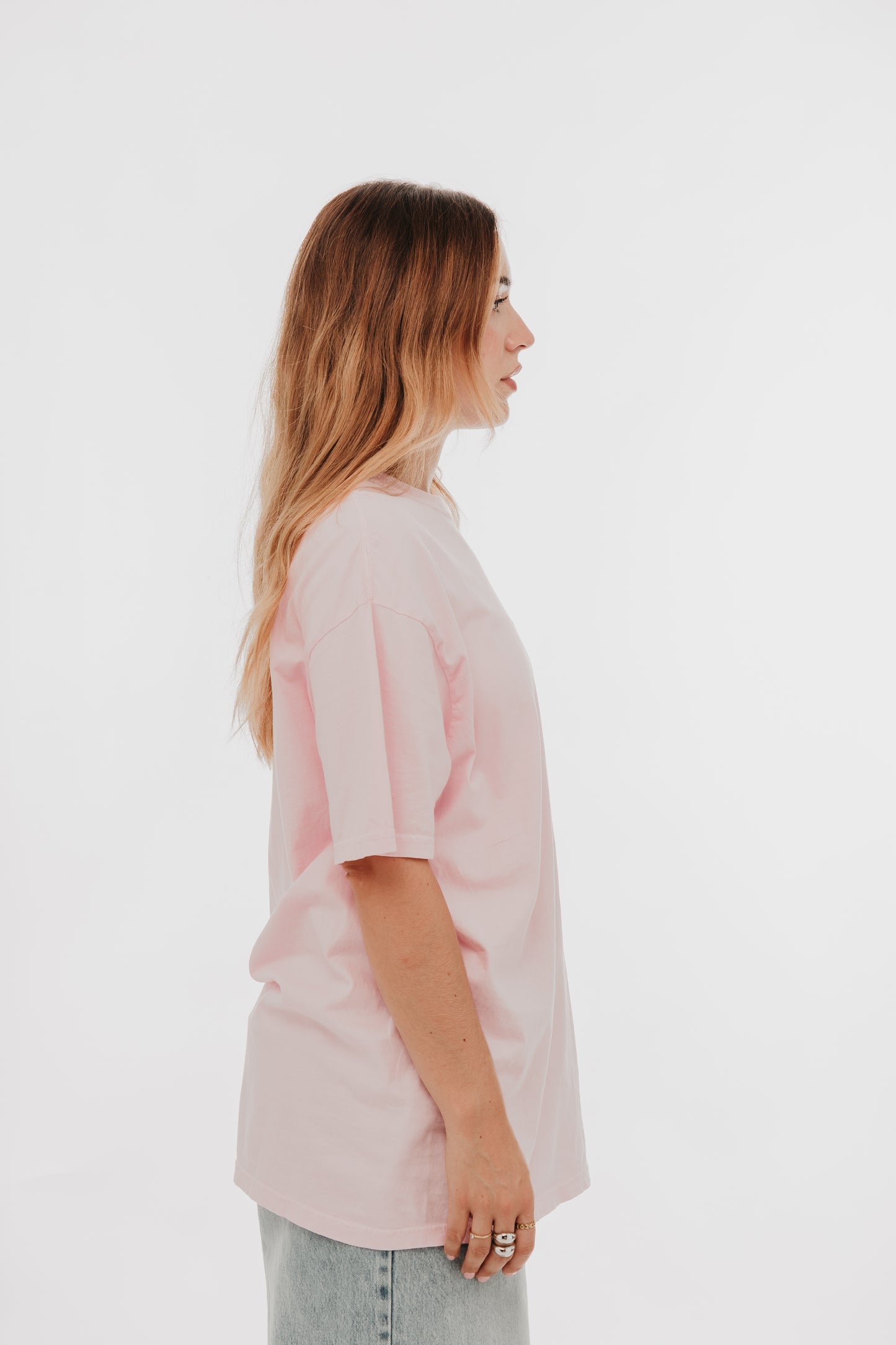 Camiseta gruesa teñida unisex