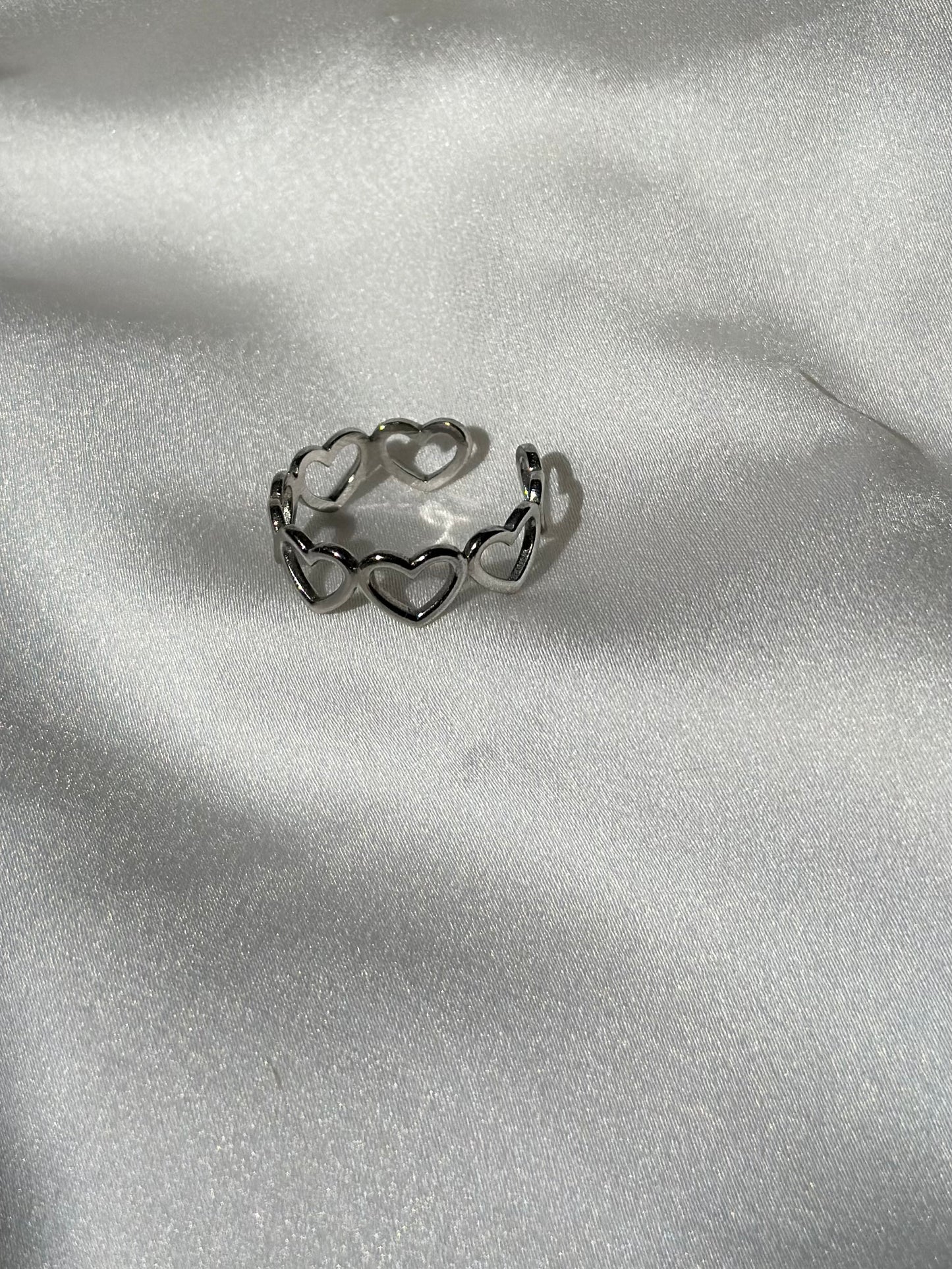 Anillo corazones